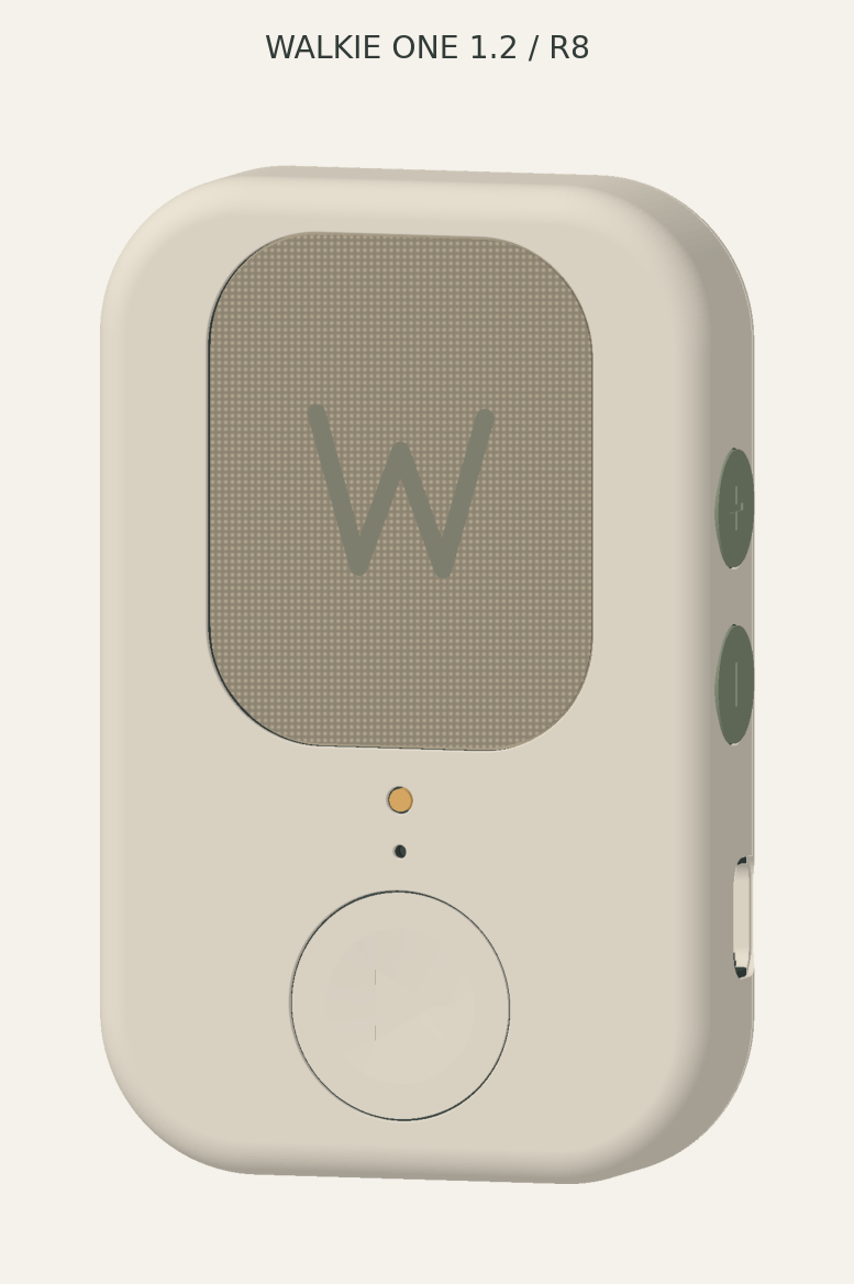 Walkie One 1.2, R8 original finish preview