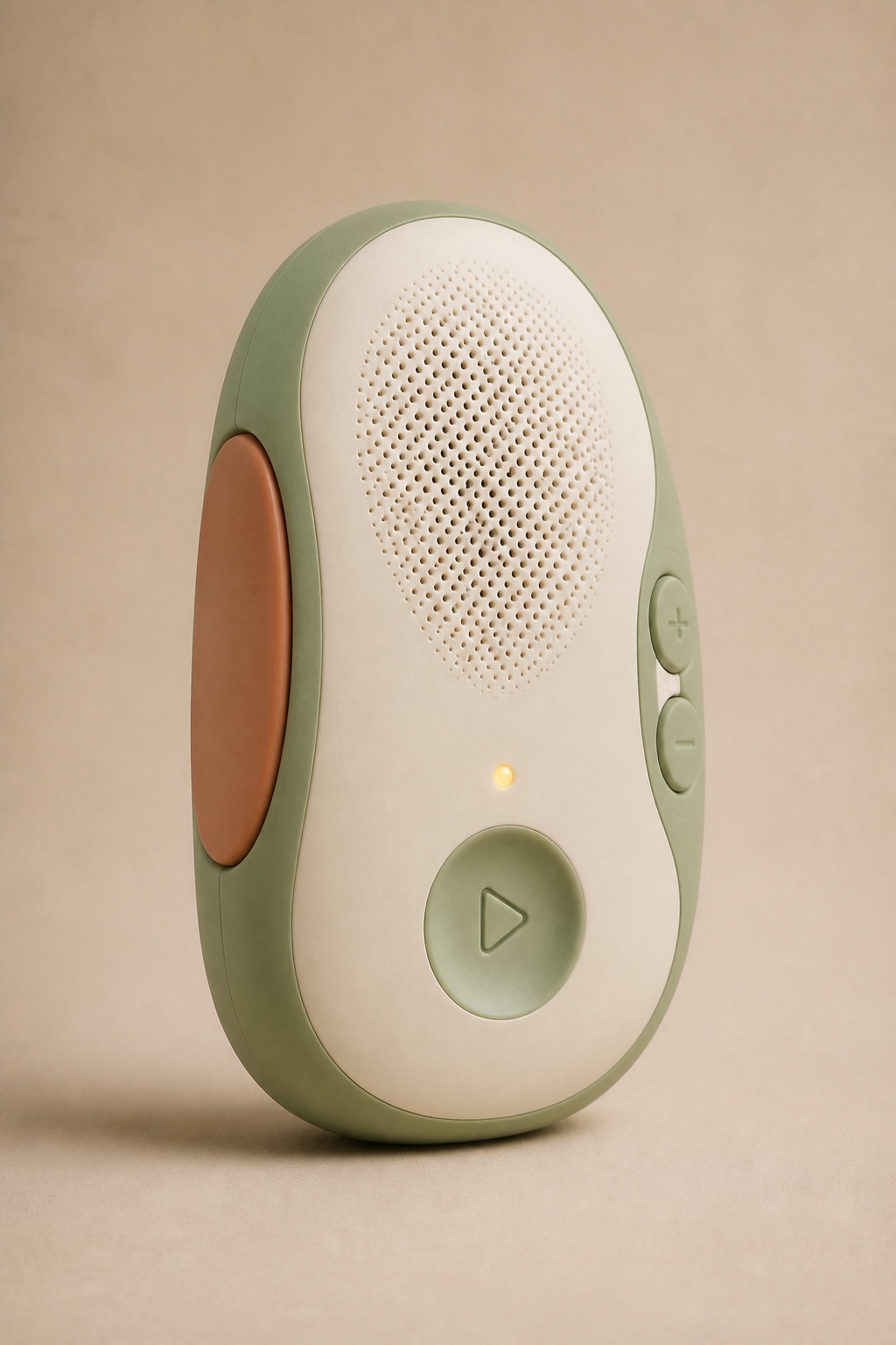Dual-Durometer Shell Walkie One concept in the Pebble form, view 1 of 6