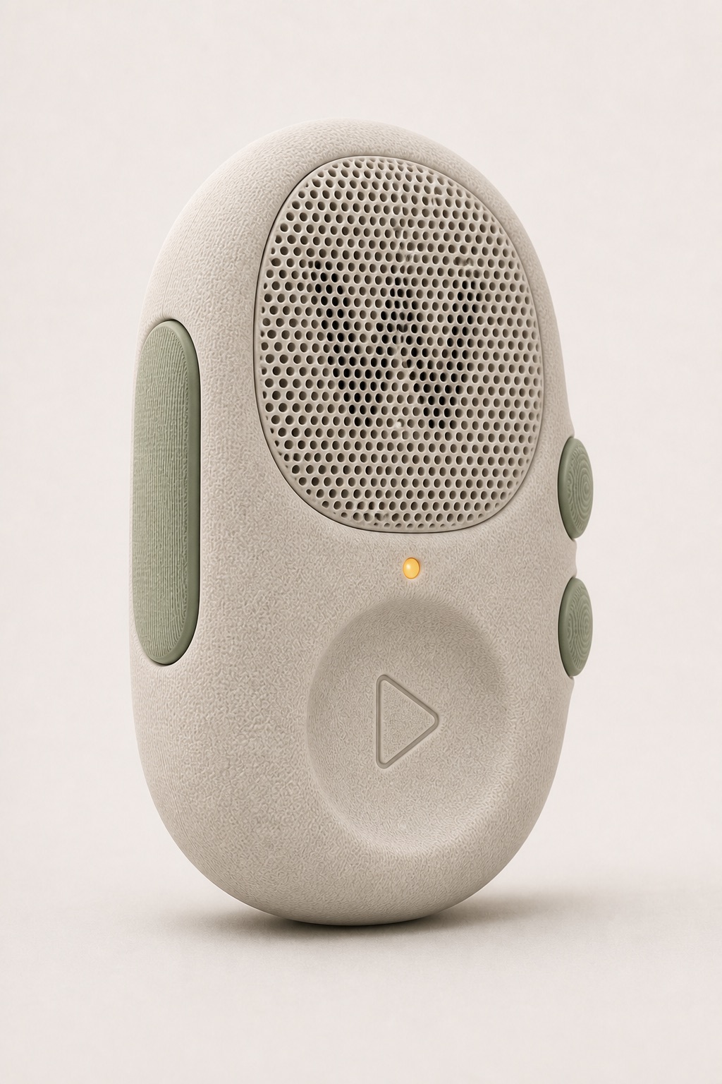 Foamed Silicone Cushion Walkie One concept in the Pebble form, view 1 of 6