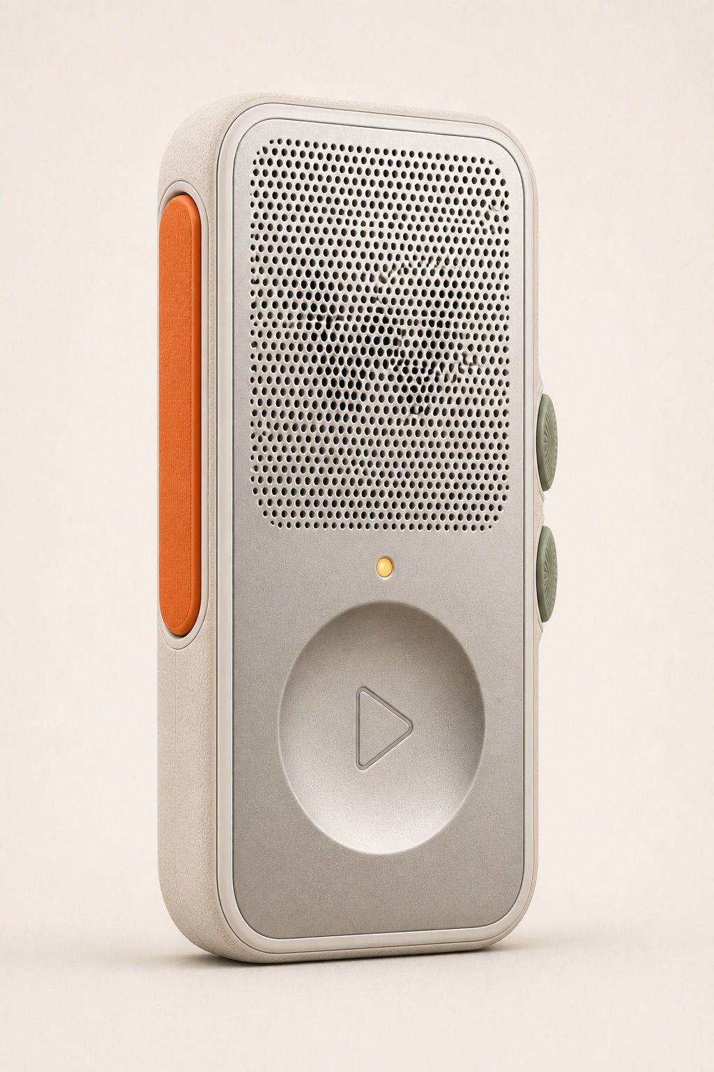Rubber Bumper + Rigid Core Walkie One concept in the Slate form, view 1 of 6