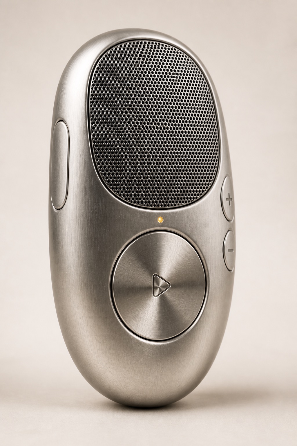 Brushed Stainless Walkie One concept in the Pebble form, view 1 of 6