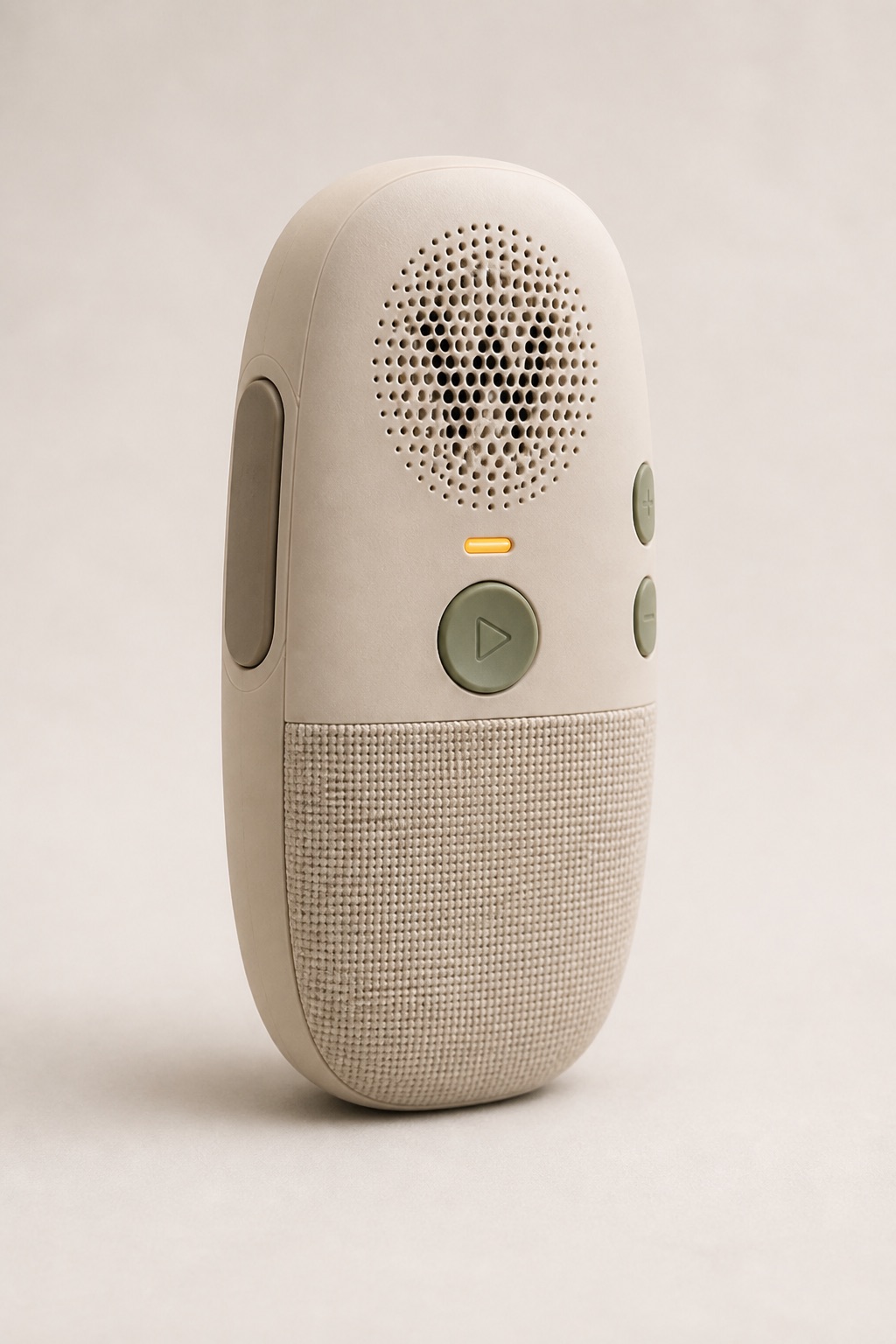 Fabric Split Walkie One concept in the Pebble form, view 1 of 6
