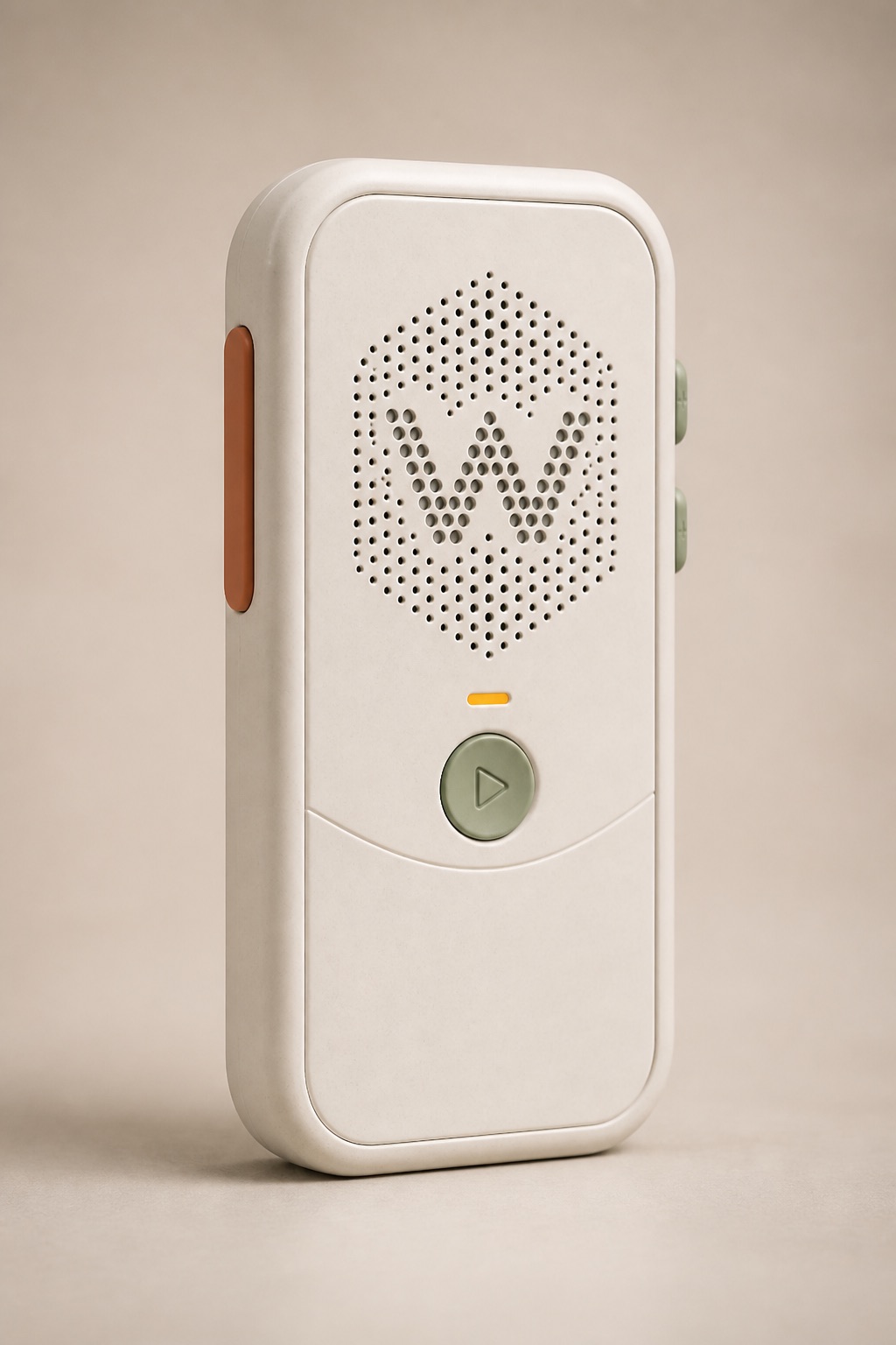 Sculpted Hard Shell Walkie One concept in the Slate form, view 1 of 6