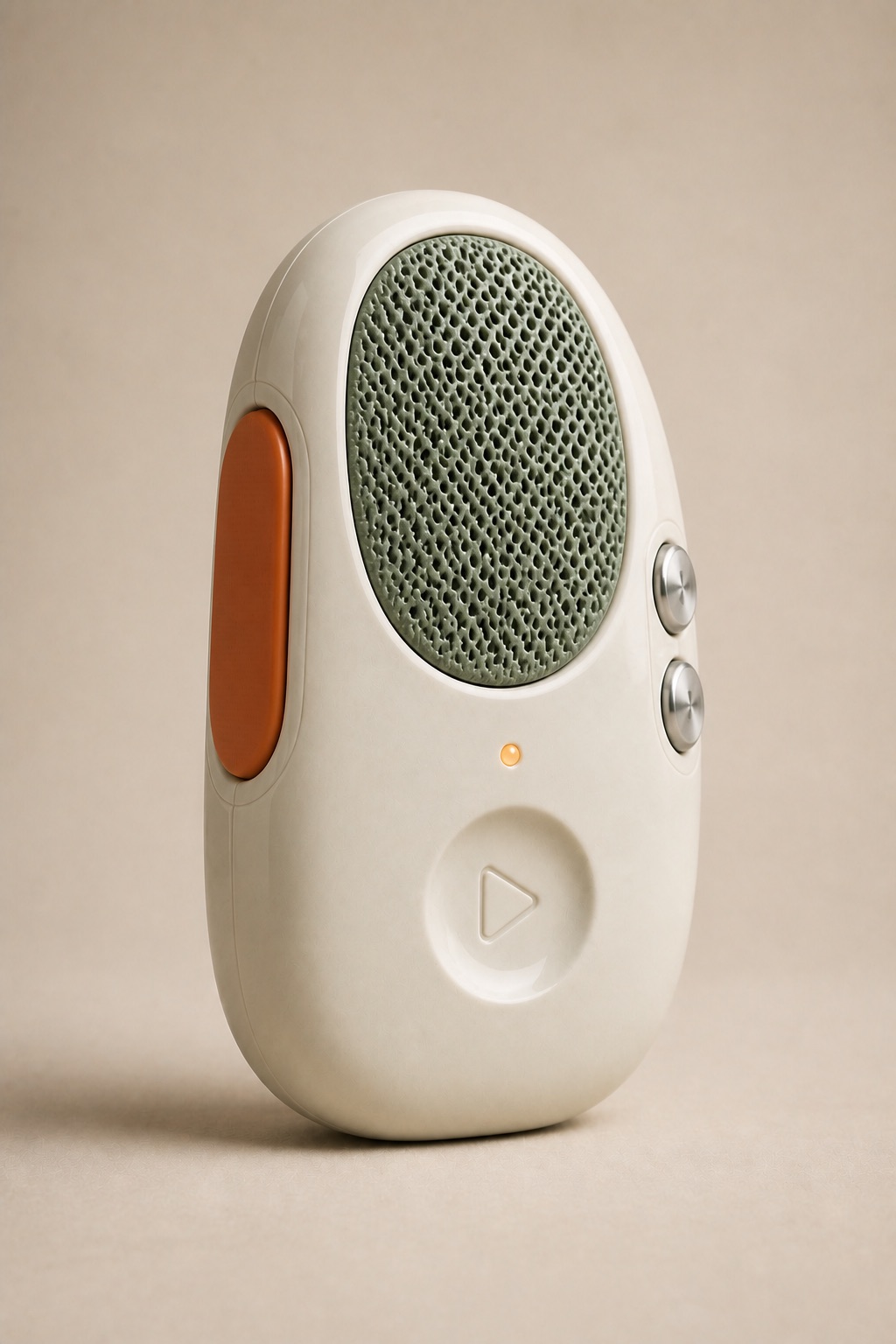 Enamel Instrument Walkie One concept in the Pebble form, view 1 of 6