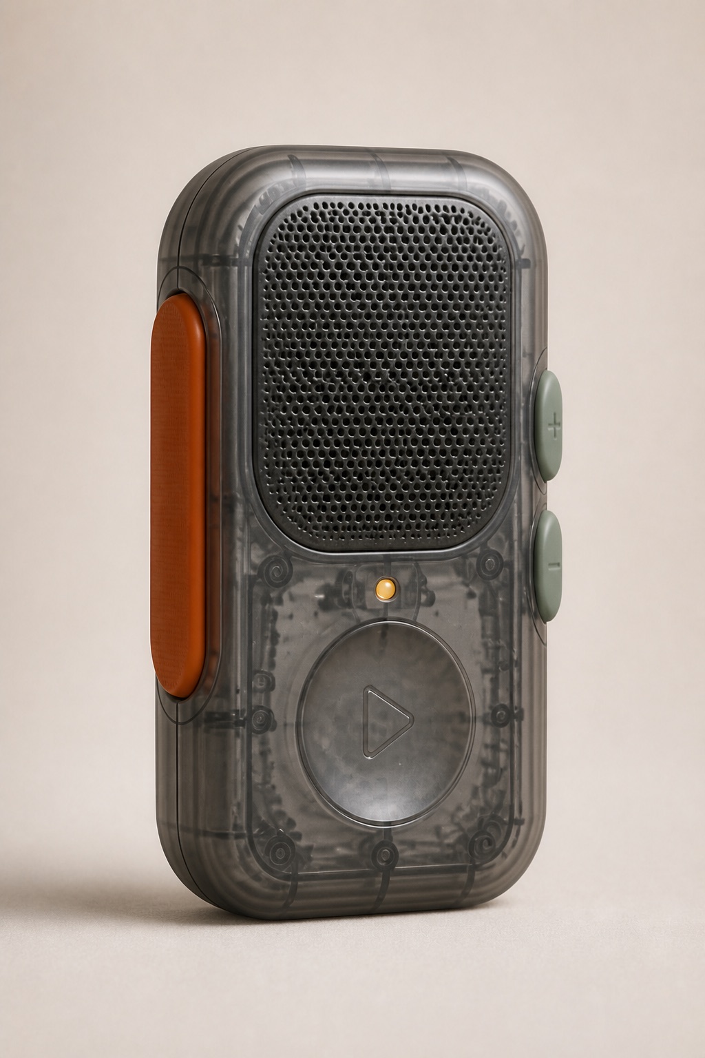 Transparent Industrial Walkie One concept in the Lozenge form, view 1 of 6