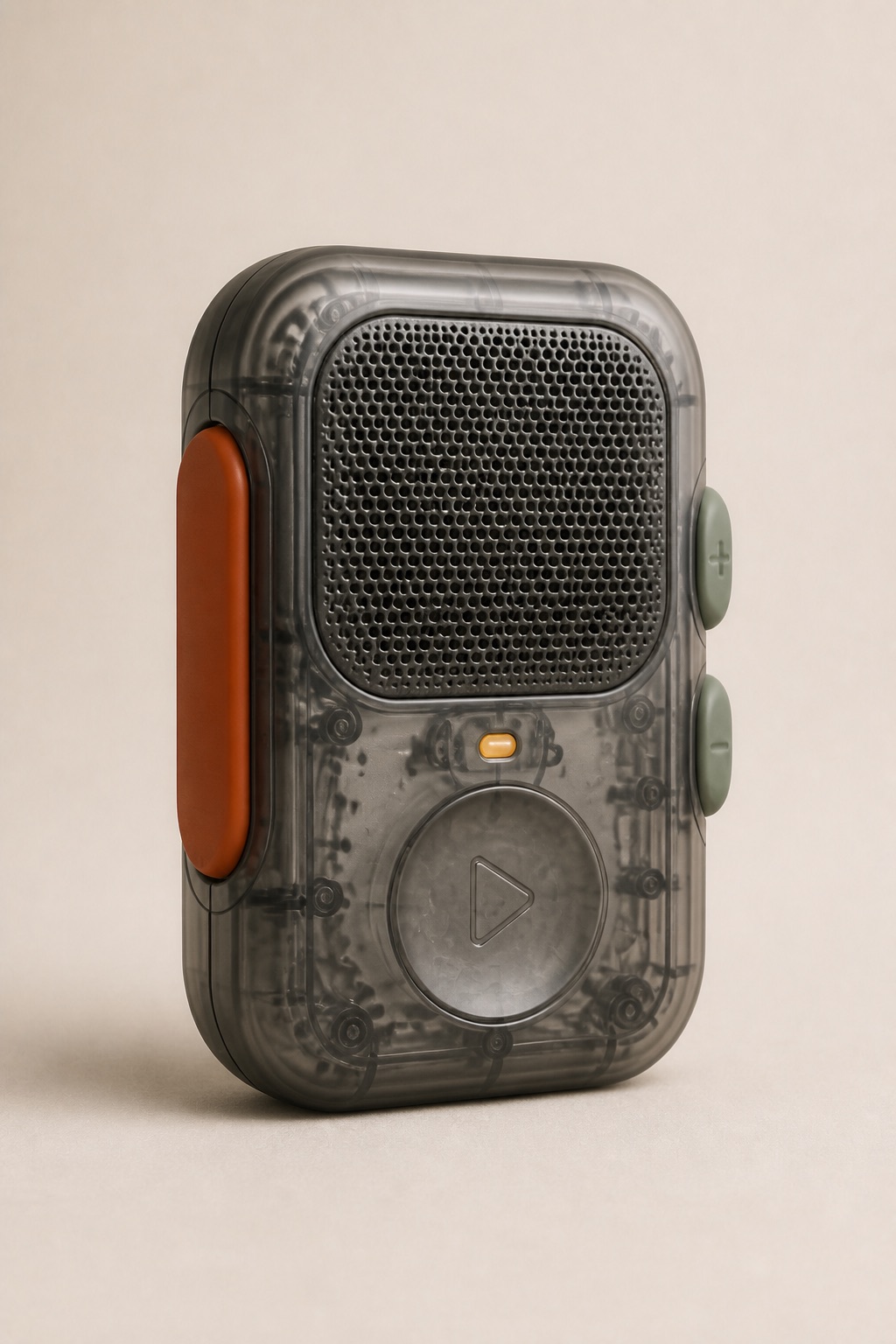 Transparent Industrial Walkie One concept in the Tile form, view 1 of 6